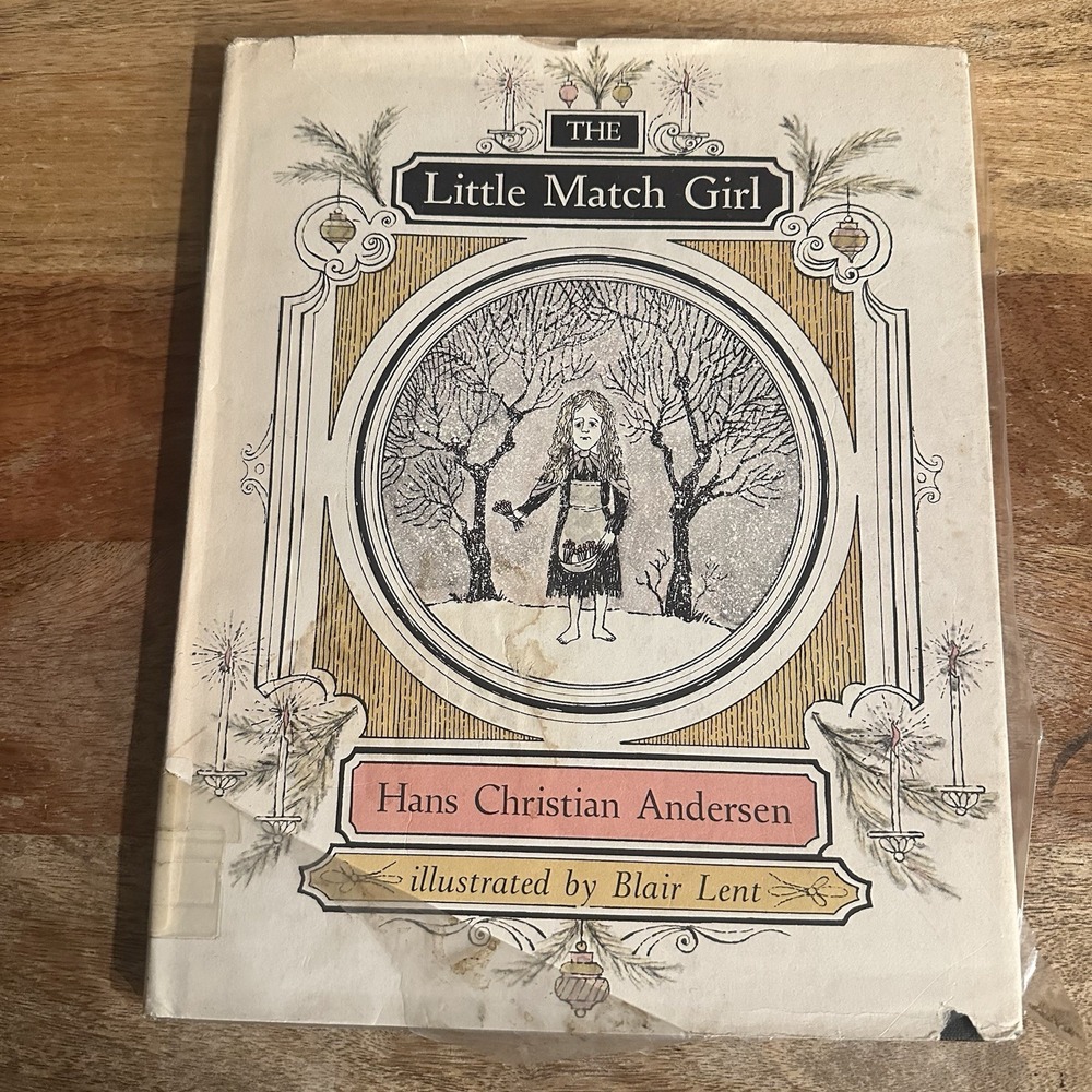 Vintage The Little Match Girl by Hans Christian Andersen - Illustrated Edition
